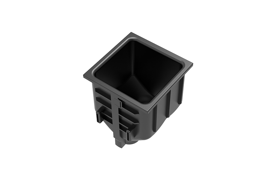 Заглушка Wize Pro [WRTS-M-2CG] с двумя отверстиями под кабель, занимает 2 модуля для врезного лючка серии M