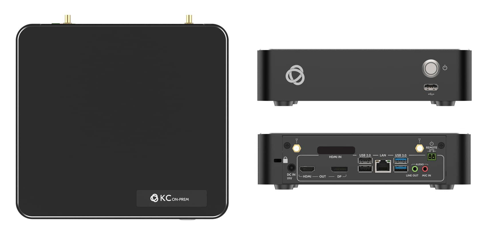 Цифровая платформа Kramer Electronics [KC-ON PREM] с установленной оболочкой для конфигурирования Kramer Control без подключения к сети