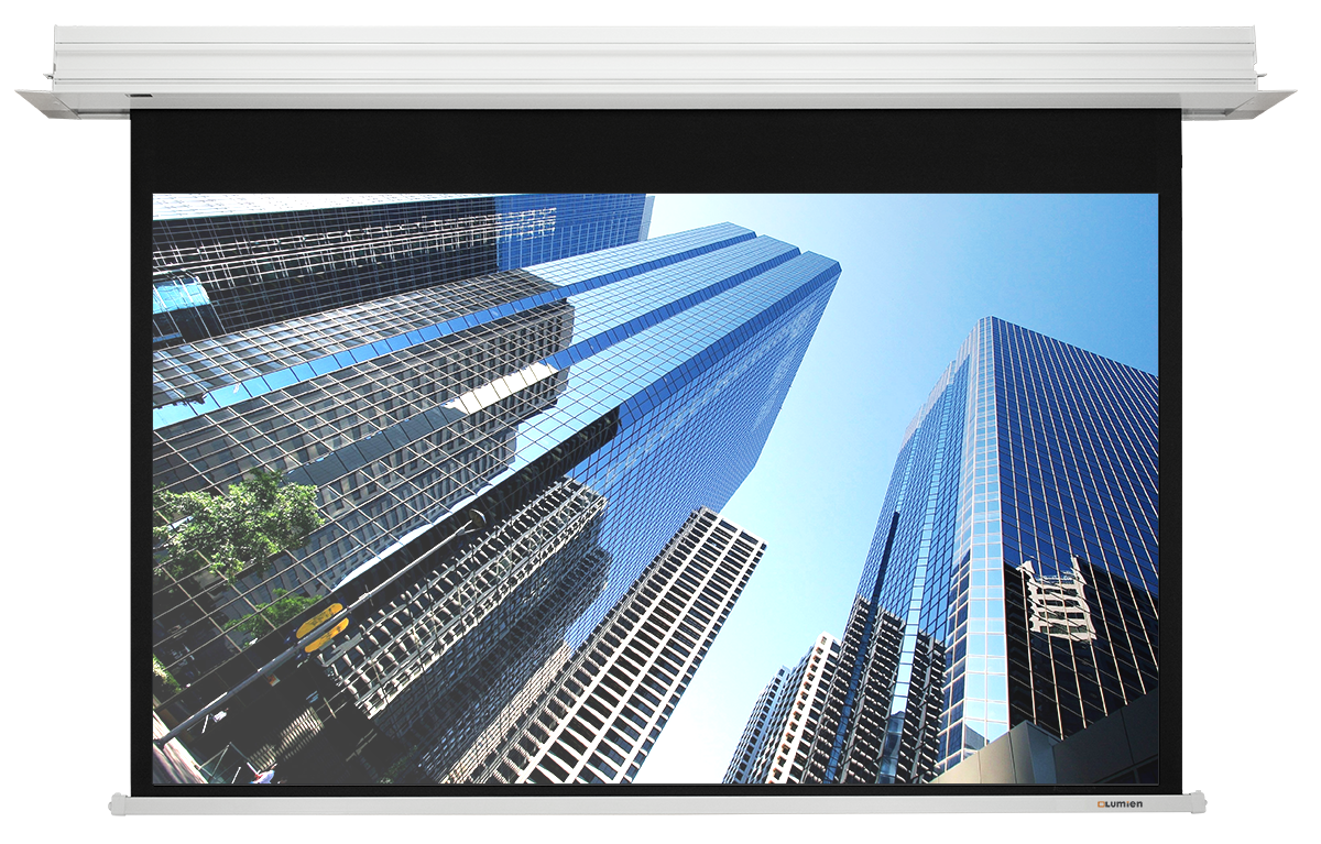 [LMRC-100208] Встраиваемый экран с электроприводом Lumien Master Recessed Control