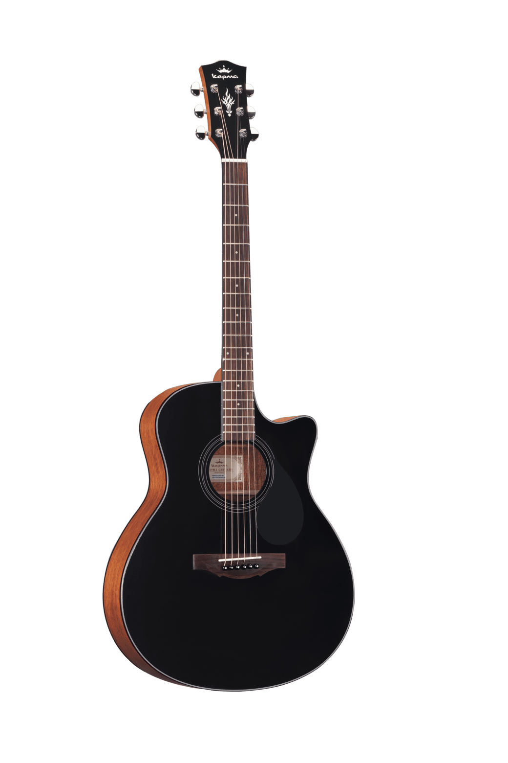Трансакустическая гитара Kepma EACE-K10PRO-BKM