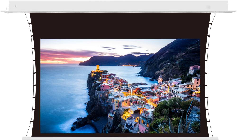 [LMRTC-100099] Встраиваемый экран с электроприводом Lumien Master Recessed Tensioned Control