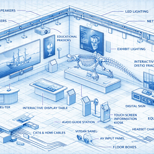 Оснащение музеев