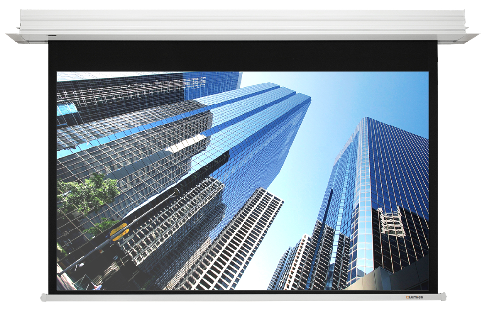 [LMRC-100202] Встраиваемый экран с электроприводом Lumien Master Recessed Control